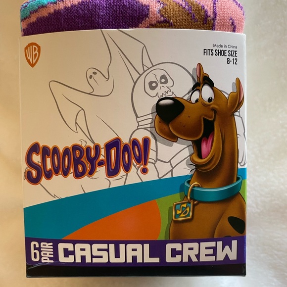 Scooby Doo casual crew socks💙 - Picture 2 of 7